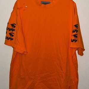 Staff staffworkforce g59 Orange Graphic T-Shirt